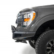 Load image into Gallery viewer, Addictive Desert Designs 2021 Ford F-150 HoneyBadger Front Bumper w/o Top Hoop - Side View