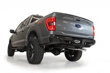 Load image into Gallery viewer, Addictive Desert Designs 2021 Ford F-150 Stealth Fighter Rear Bumper w/ Back up Sensors - Installation View