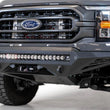 Load image into Gallery viewer, Addictive Desert Designs 2021 Ford F-150 Stealth Fighter Winch Front Bumper - Main Product View