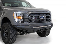 Load image into Gallery viewer, Addictive Desert Designs 2021 Ford F-150 Stealth Fighter Winch Front Bumper - Installation View