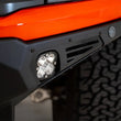 Load image into Gallery viewer, Addictive Desert Designs 2021+ Ford Raptor Bomber Front Bumper w/ 3 Baja Designs LP6 Light Mounts - Back View