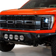 Load image into Gallery viewer, Addictive Desert Designs 2021+ Ford Raptor Bomber Front Bumper w/ 4 Rigid 360 6in Light Mounts - Back View