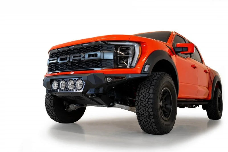 Addictive Desert Designs 2021+ Ford Raptor Bomber Front Bumper w/ 4 Rigid 360 6in Light Mounts - Additional View 6
