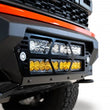 Load image into Gallery viewer, Addictive Desert Designs 2021+ Ford Raptor Bomber Front Bumper w/ Dual 20IN LED Mounts - Side View
