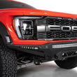 Load image into Gallery viewer, Addictive Desert Designs 2021+ Ford Raptor Stealth Fighter Front Bumper - Back View
