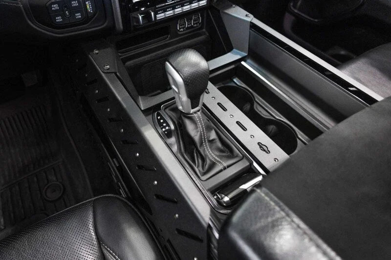 Addictive Desert Designs 2021+ RAM 1500 TRX Center Console Molle Panels & Digital Device Bridge - Additional View 13