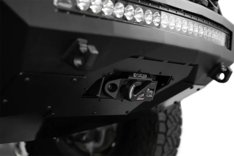 Addictive Desert Designs 2022+ Chevy Silverado 1500 ZR2 Stealth Fighter Front Bumper - Side View