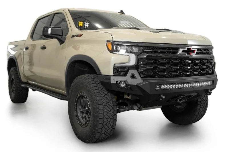 Addictive Desert Designs 2022+ Chevy Silverado 1500 ZR2 Stealth Fighter Front Bumper - Additional View 7