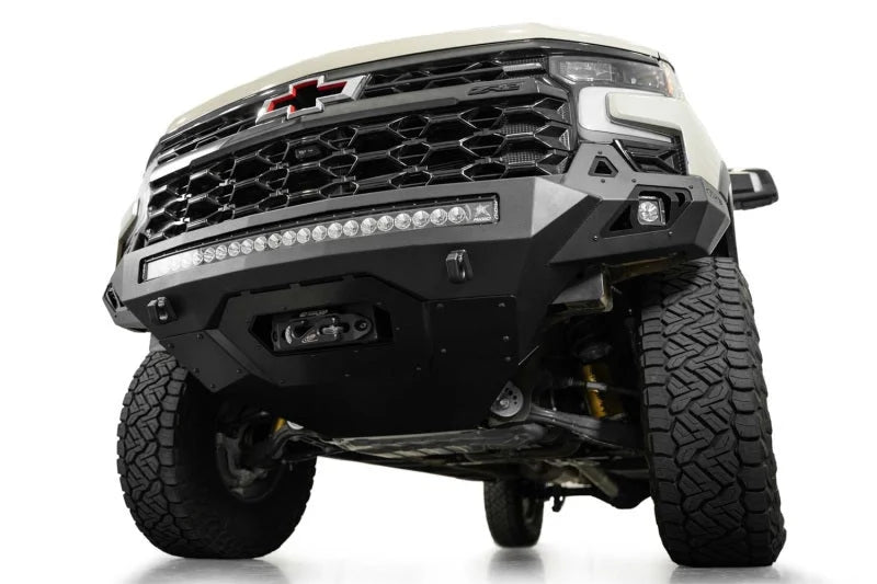Addictive Desert Designs 2022+ Chevy Silverado 1500 ZR2 Stealth Fighter Front Bumper - Additional View 8