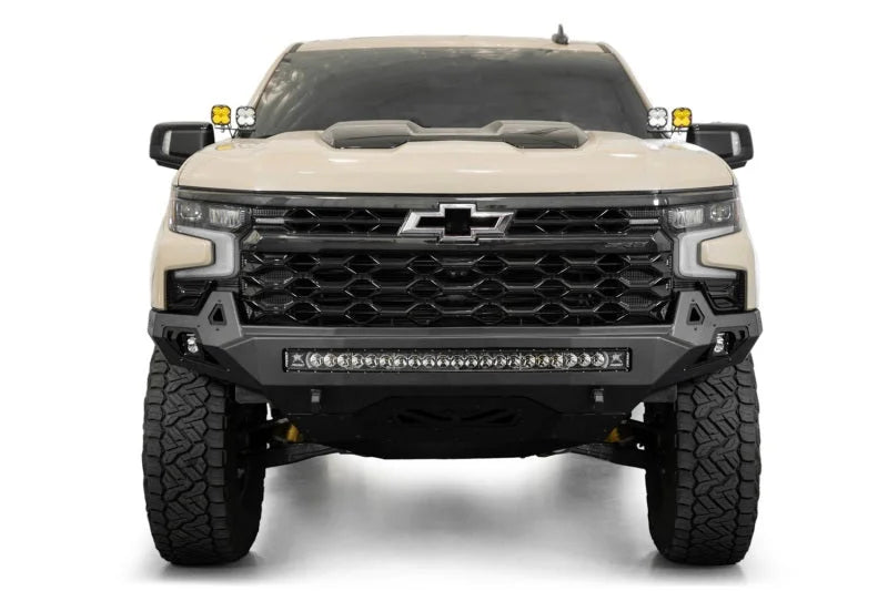 Addictive Desert Designs 2022+ Chevy Silverado 1500 ZR2 Stealth Fighter Front Bumper - Additional View 9