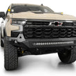 Load image into Gallery viewer, Addictive Desert Designs 2022+ Chevy Silverado 1500 ZR2 Stealth Fighter Front Bumper - Additional View 16