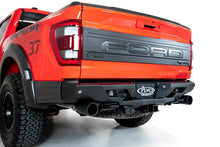 Load image into Gallery viewer, Addictive Desert Designs 2022+ Ford Raptor Stealth Fighter R Bumper w/ 2 Cube Lights - Hammer Black - Side View