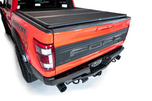 Load image into Gallery viewer, Addictive Desert Designs 2022+ Ford Raptor Stealth Fighter R Bumper w/ 2 Cube Lights - Hammer Black - Installation View