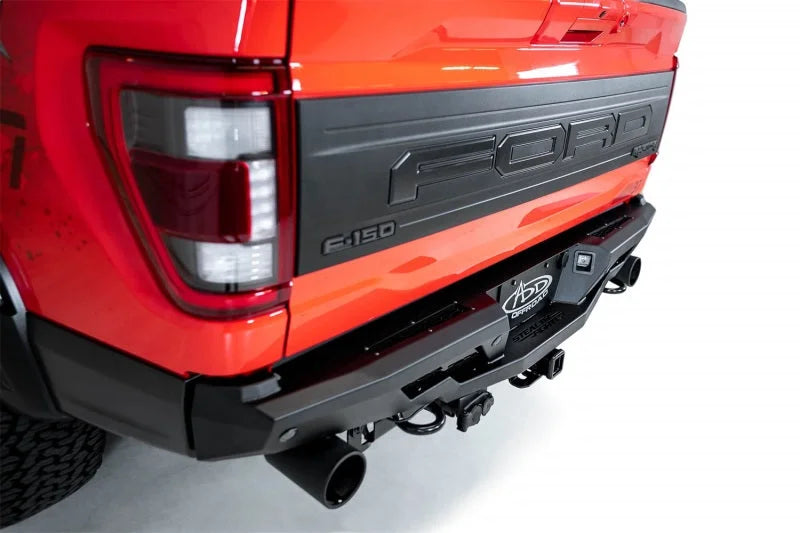 Addictive Desert Designs 2022+ Ford Raptor Stealth Fighter R Bumper w/ 2 Cube Lights - Hammer Black - Additional View 11