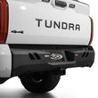 Load image into Gallery viewer, Addictive Desert Designs 2022+ Toyota Tundra Black Label Rr Bumper - Hammer Blk w/ Satin Blk Panels - Main Product View