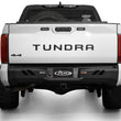 Load image into Gallery viewer, Addictive Desert Designs 2022+ Toyota Tundra Black Label Rr Bumper - Hammer Blk w/ Satin Blk Panels - Installation View