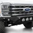 Load image into Gallery viewer, Addictive Desert Designs 2023+ Ford F-250/F-350 Bomber Front Bumper (w/ 3 Baja Designs LP6 Mounts) - Main Product View