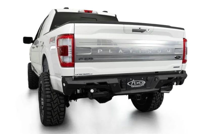 Addictive Desert Designs 2024+ Ford F-150 Black Label Rear Bumper - Main Product View