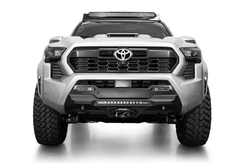 Addictive Desert Designs 2024 Toyota Tacoma Stealth Center Mount Winch Front Bumper - Main Product View