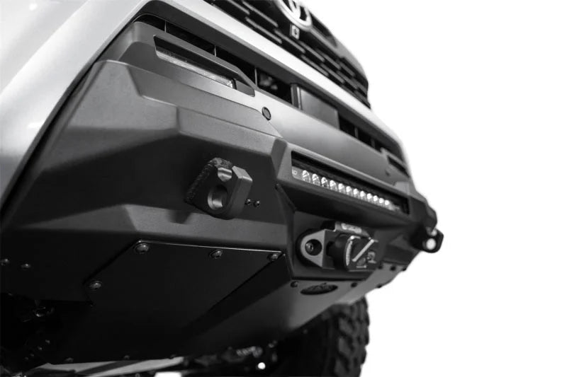 Addictive Desert Designs 2024 Toyota Tacoma Stealth Center Mount Winch Front Bumper - Side View