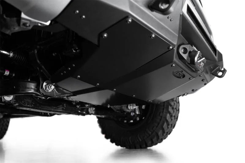 Addictive Desert Designs 2024 Toyota Tacoma Stealth Center Mount Winch Front Bumper - Installation View