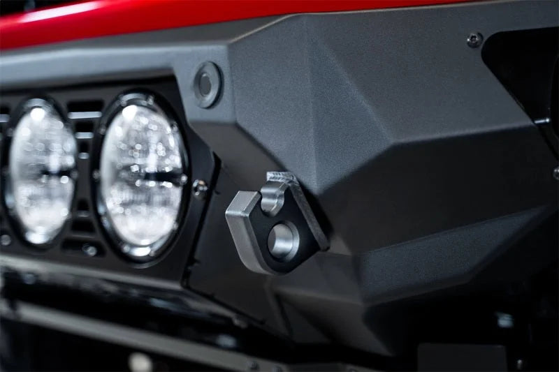 Addictive Desert Designs 21-22 Ford Bronco Bomber Front Bumper (w/ 3 Rigid 360 Mounts) - Additional View 5