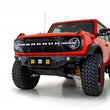 Load image into Gallery viewer, Addictive Desert Designs 21-22 Ford Bronco Bomber Front Bumper (w/ 3 Baja Designs LP4 Mounts) - Back View