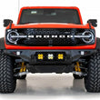Load image into Gallery viewer, Addictive Desert Designs 21-22 Ford Bronco Bomber Front Bumper (w/ 3 Baja Designs LP4 Mounts) - Additional View 5