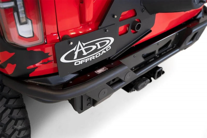 Addictive Desert Designs 21-22 Ford Bronco Pro Bolt-On Rear Bumper - Side View