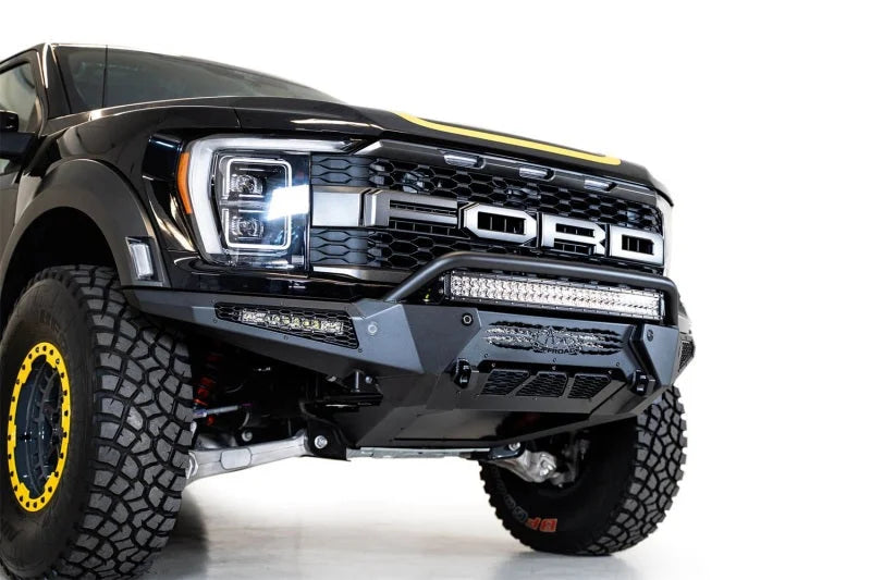 Addictive Desert Designs 21-22 Ford Raptor HoneyBadger Front Bumper - Main Product View