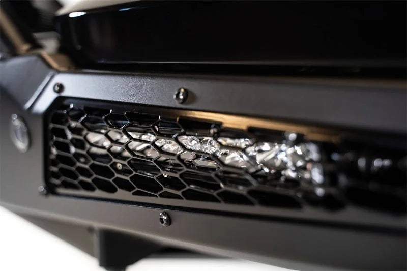 Addictive Desert Designs 21-22 Ford Raptor HoneyBadger Front Bumper - Back View