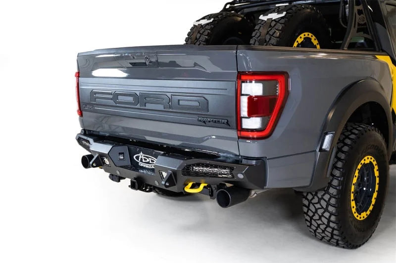 Addictive Desert Designs 21-22 Ford Raptor HoneyBadger Rear Bumper - Additional View 6
