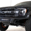 Load image into Gallery viewer, Addictive Desert Designs 21-22 Ford Raptor PRO Bolt-On Front Bumper - Side View