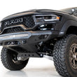 Load image into Gallery viewer, Addictive Desert Designs 21-22 Ram 1500 TRX Stealth Fighter Winch Kit - Back View
