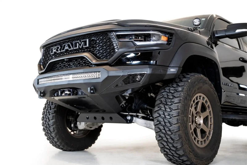 Addictive Desert Designs 21-22 Ram 1500 TRX Stealth Fighter Winch Kit - Back View