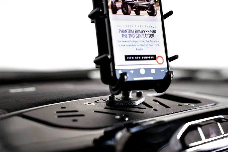 Addictive Desert Designs 21-23 Dodge Ram TRX Digital Device Dash Mount - Installation View