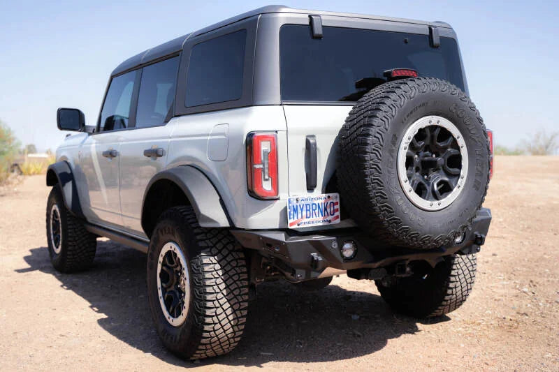 Addictive Desert Designs 21-23 Ford Bronco Krawler Rear Bumper - Back View