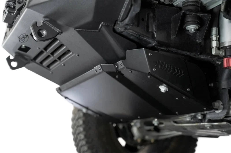 Addictive Desert Designs 21-23 Ford Bronco Krawler Front Bumper - Side View