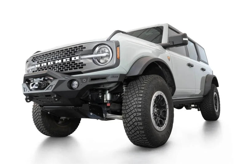 Addictive Desert Designs 21-23 Ford Bronco Krawler Front Bumper - Back View