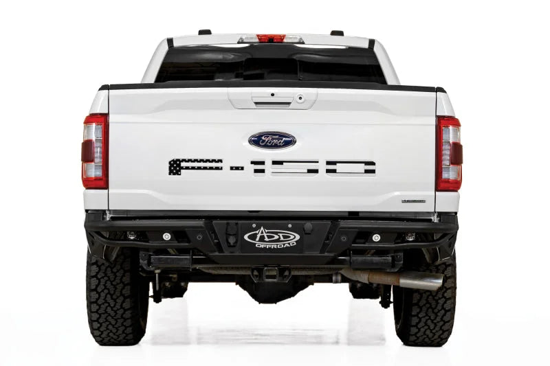 Addictive Desert Designs 21-23 Ford F-150 PRO Bolt-On Rear Bumper w/ Back-up Sensor Cutouts - Additional View 5