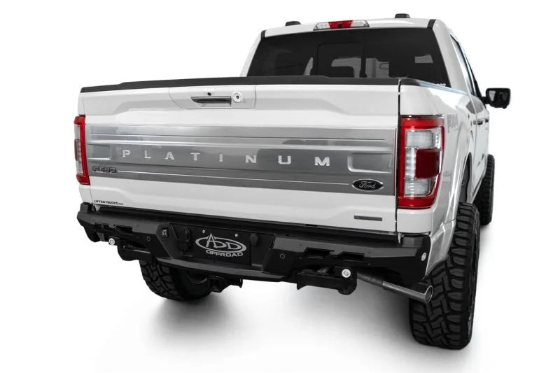 Addictive Desert Designs 21-23 Ford F-150 (excl. Raptor) Black Label Rear Bumper - Additional View 11