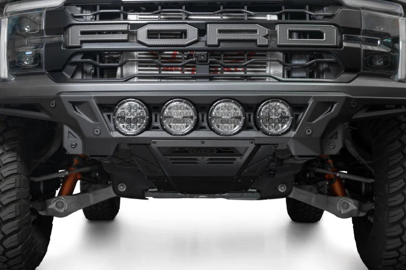 Addictive Desert Designs 21-25 Ford F-150 Raptor ADD Edge Front Bumper - Installation View