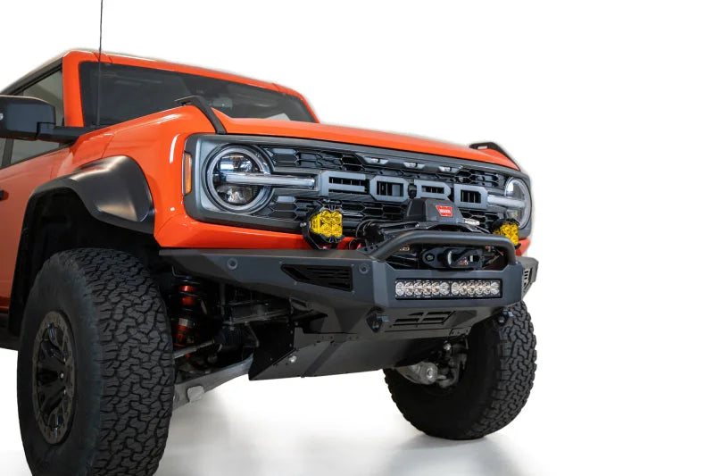 Addictive Desert Designs 22-23 Ford Bronco Raptor Rock Fighter Front Bumper - Main Product View