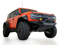 Load image into Gallery viewer, Addictive Desert Designs 22-23 Ford Bronco Raptor Rock Fighter Front Bumper - Installation View