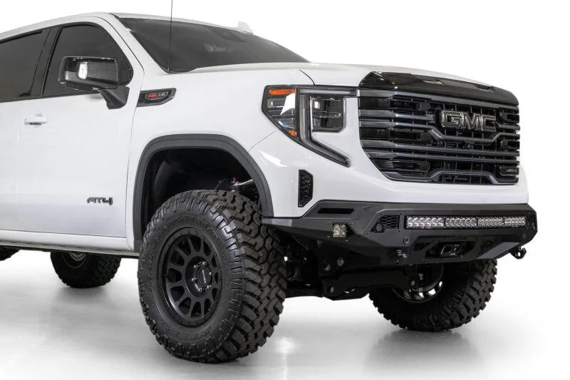 Addictive Desert Designs 22-25 GMC Sierra 1500 Stealth Fighter Winch Kit - Side View