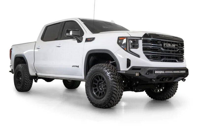 Addictive Desert Designs 22-25 GMC Sierra 1500 Stealth Fighter Winch Kit - Installation View