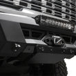 Load image into Gallery viewer, Addictive Desert Designs 24+ GMC 2500/3500 Phantom Front Bumper w/Winch- Hammer Black - Side View