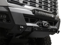 Load image into Gallery viewer, Addictive Desert Designs 24+ GMC 2500/3500 Phantom Front Bumper w/Winch- Hammer Black - Side View