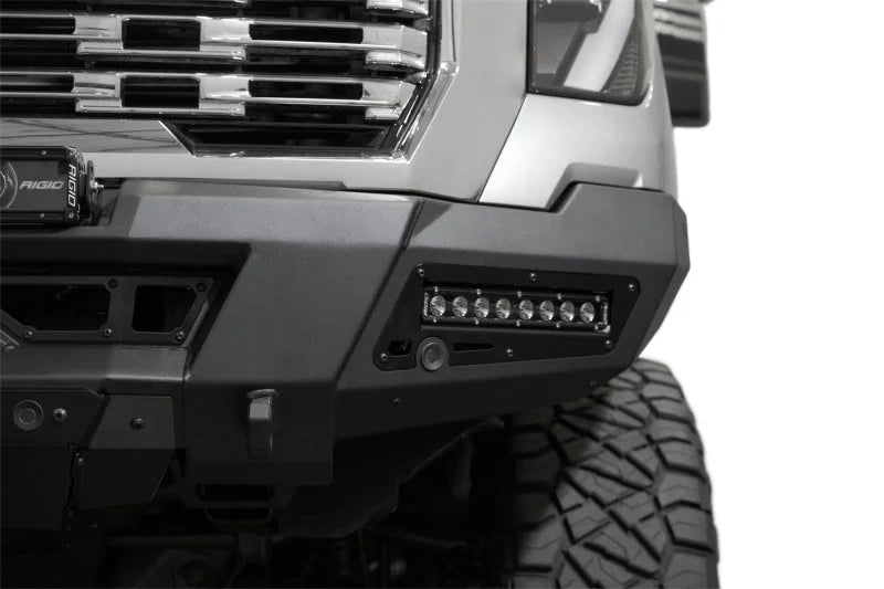 Addictive Desert Designs 24+ GMC 2500/3500 Phantom Front Bumper w/Winch- Hammer Black - Additional View 8