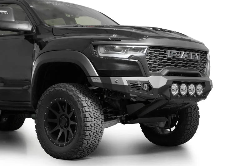 Addictive Desert Designs 25+ RAM 1500 RHO Bomber Front Bumper - Main Product View